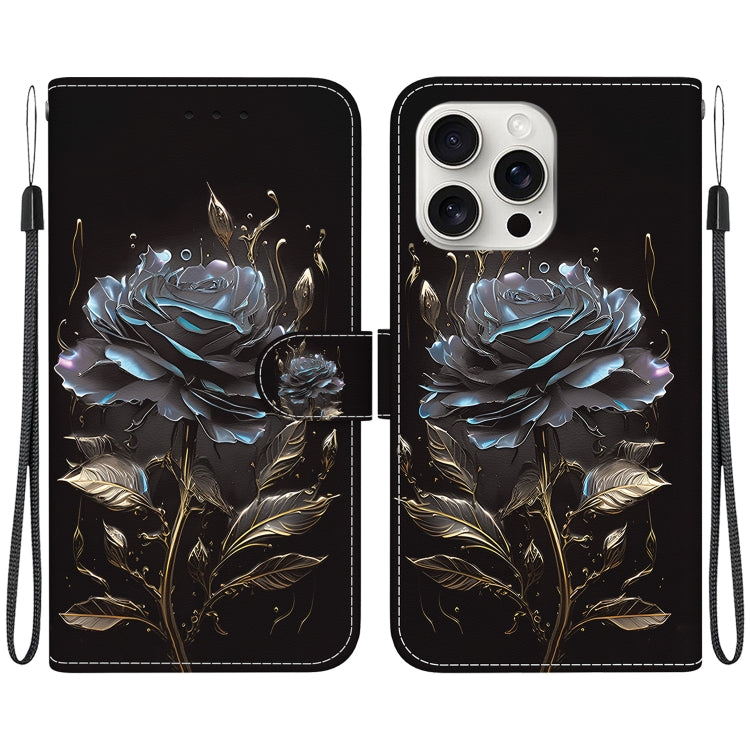 Crystal Texture Colored Drawing Leather Phone Case, Series 13