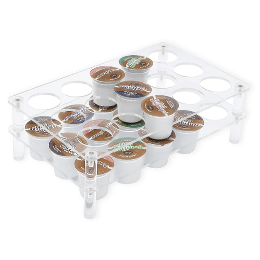 2pcs YX037 Coffee Capsule Display Rack Coffee Bag Organizer