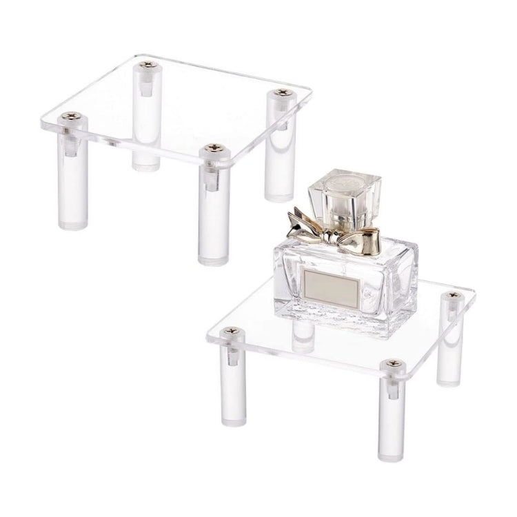 2pcs YX041 Acrylic Transparent Cosmetics Jewelry Display Stand My Store