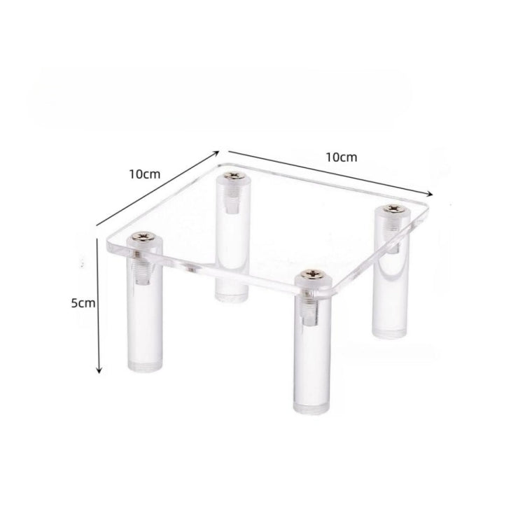 2pcs YX041 Acrylic Transparent Cosmetics Jewelry Display Stand My Store