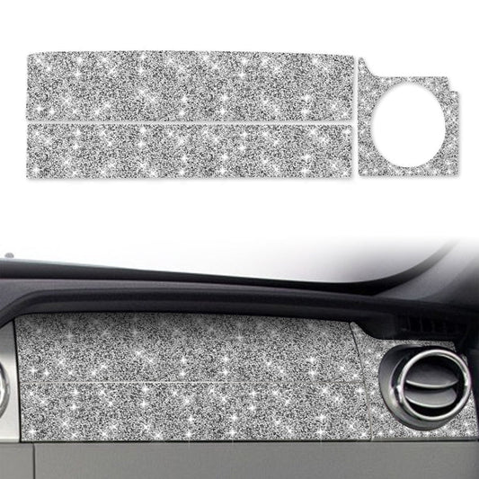 For Ford Mustang 2005-2009 Upper Part of Right Dashboard Diamond Decorative Sticker, Left Drive ÎҵÄÉ̵ê