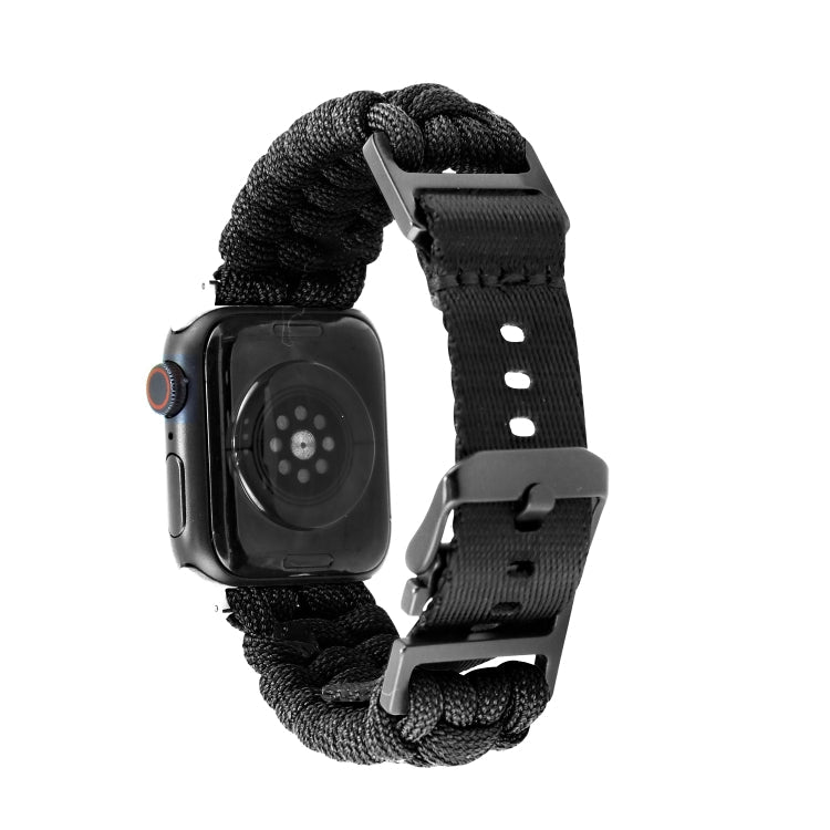 Paracord Plain Braided Webbing Buckle Watch Band, Series 16