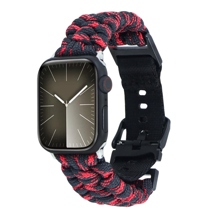 Paracord Plain Braided Webbing Buckle Watch Band, Series 16