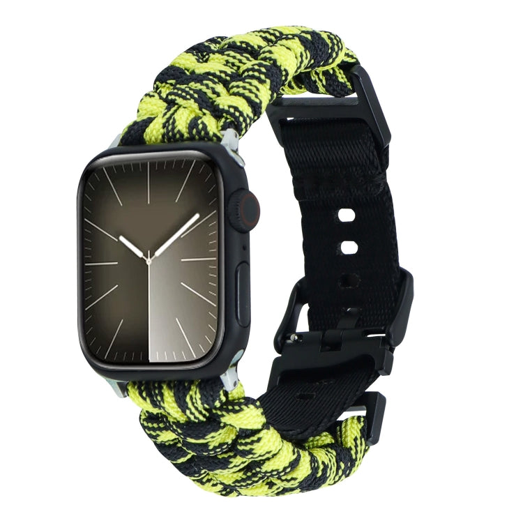 Paracord Plain Braided Webbing Buckle Watch Band, Series 16