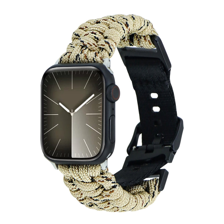 Paracord Plain Braided Webbing Buckle Watch Band, Series 16