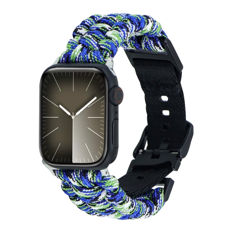 Paracord Plain Braided Webbing Buckle Watch Band, Series 15