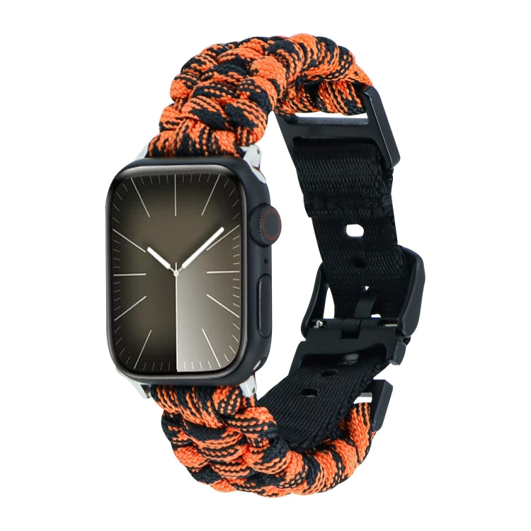 Paracord Plain Braided Webbing Buckle Watch Band, Series 4