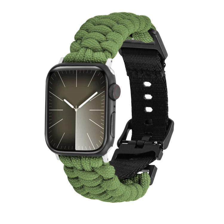 Paracord Plain Braided Webbing Buckle Watch Band, Series 3