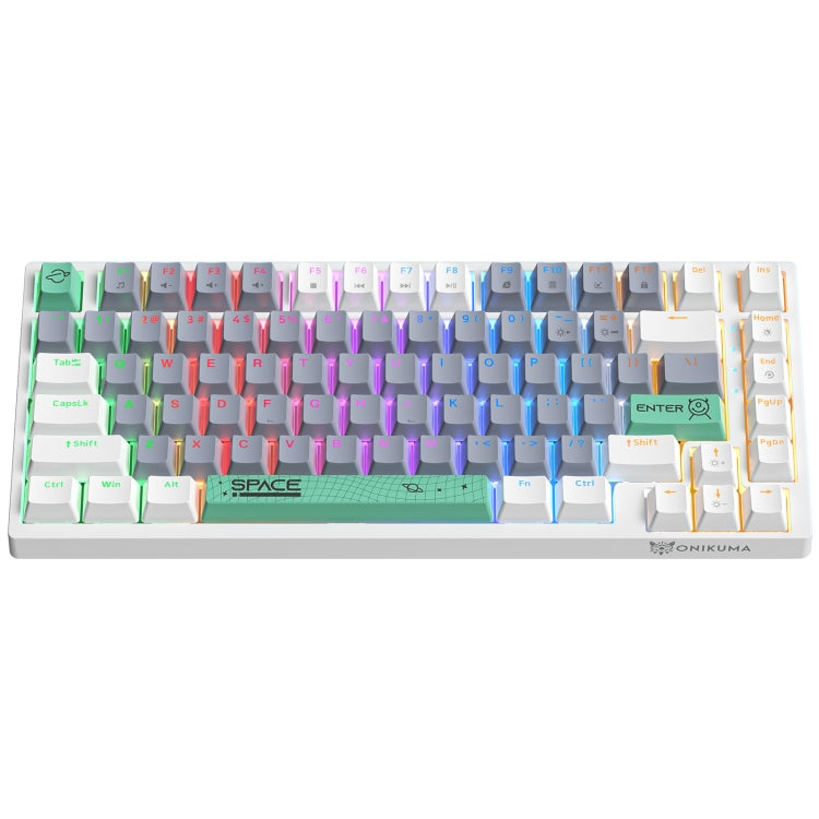 ONIKUMA G52 82 Keys RGB Lighting Wired Mechanical Keyboard My Store