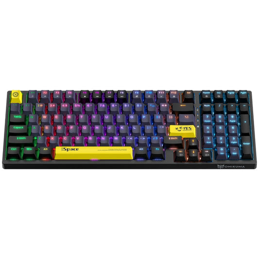 ONIKUMA G38 98 Keys RGB Lighting Wired Mechanical Keyboard