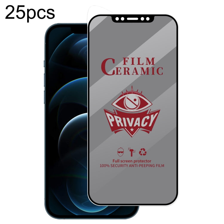 25pcs Full Coverage HD Privacy Ceramic Film