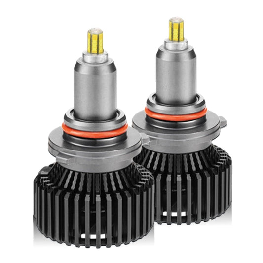 V2 1 Pair 9006 35W 6000K 4000LM Car 6 Sides LED Headlight