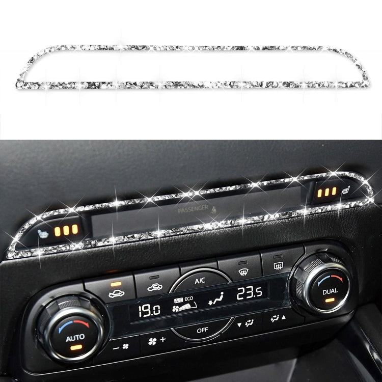 For Mazda CX-5 2017-2018 Car Center Control Panel Diamond Decorative Stickerr,Left and Right Drive Universal ÎҵÄÉ̵ê