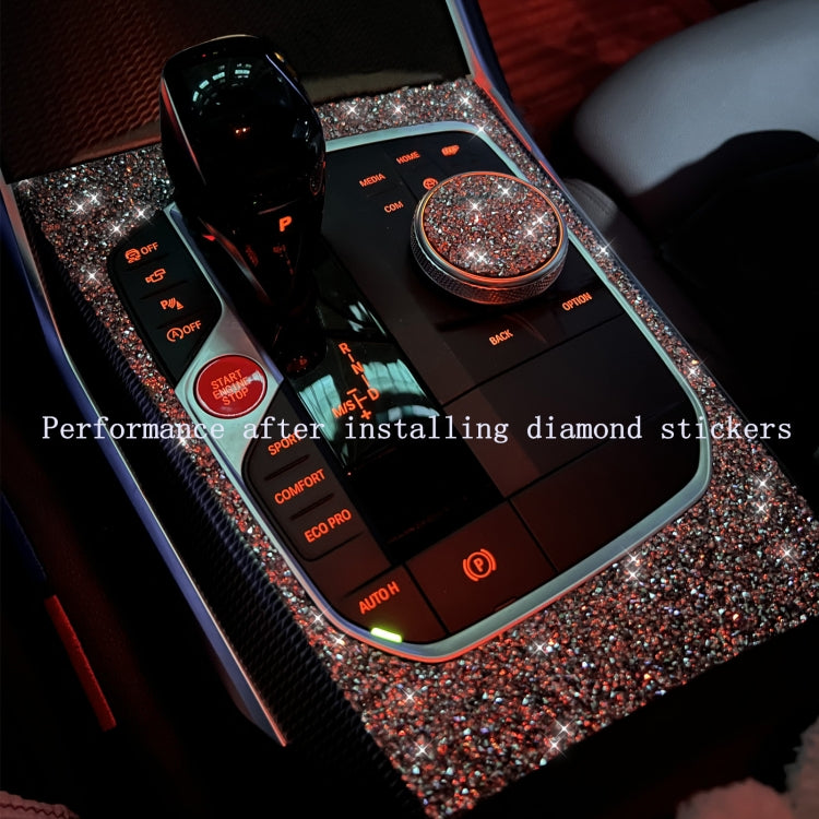 Car Ignition Switch Keyhole Diamond Decoration Sticker, Left Hand Drive ÎҵÄÉ̵ê