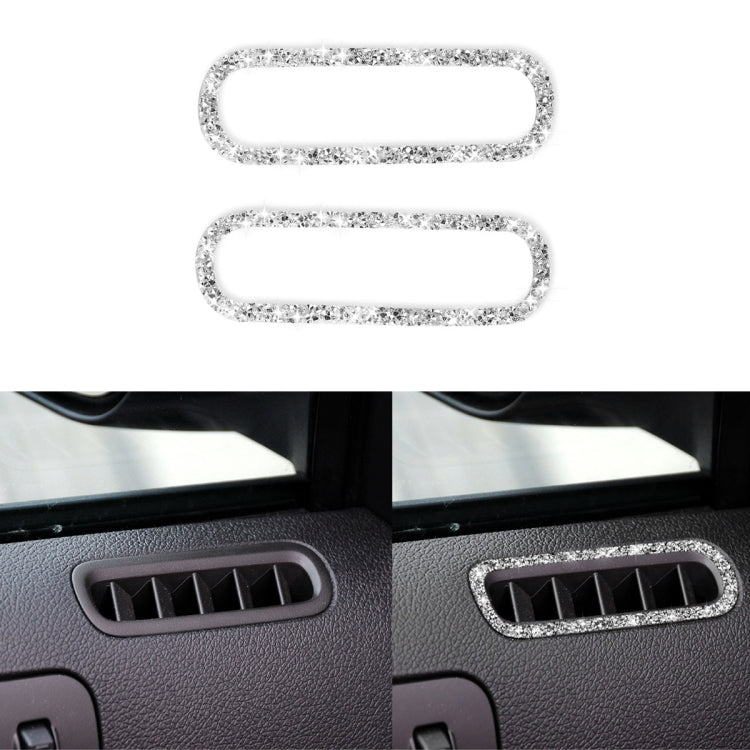 Car Left and Right Air Outlet Diamond Decoration Sticker, Left Hand Drive ÎҵÄÉ̵ê