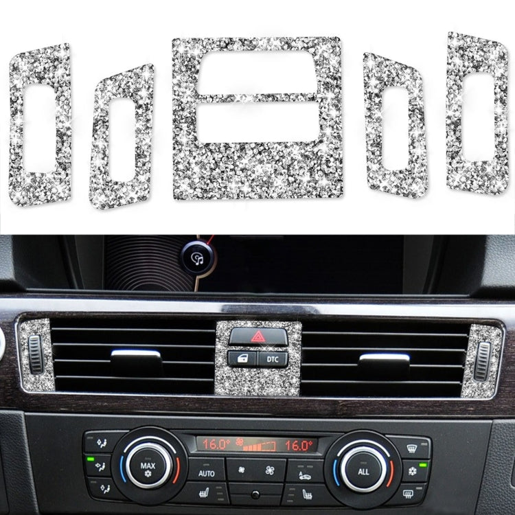 For BMW 3 Series E90 / E92 / E93 2005-2012 Basic Car Air Outlet Diamond Decorative Sticker ÎҵÄÉ̵ê