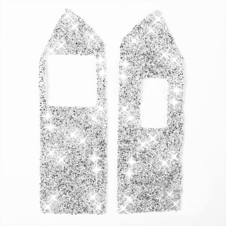 3pcs Car Window Glass Lifter Panel Diamond Decoration Sticker, Left Hand Drive ÎҵÄÉ̵ê