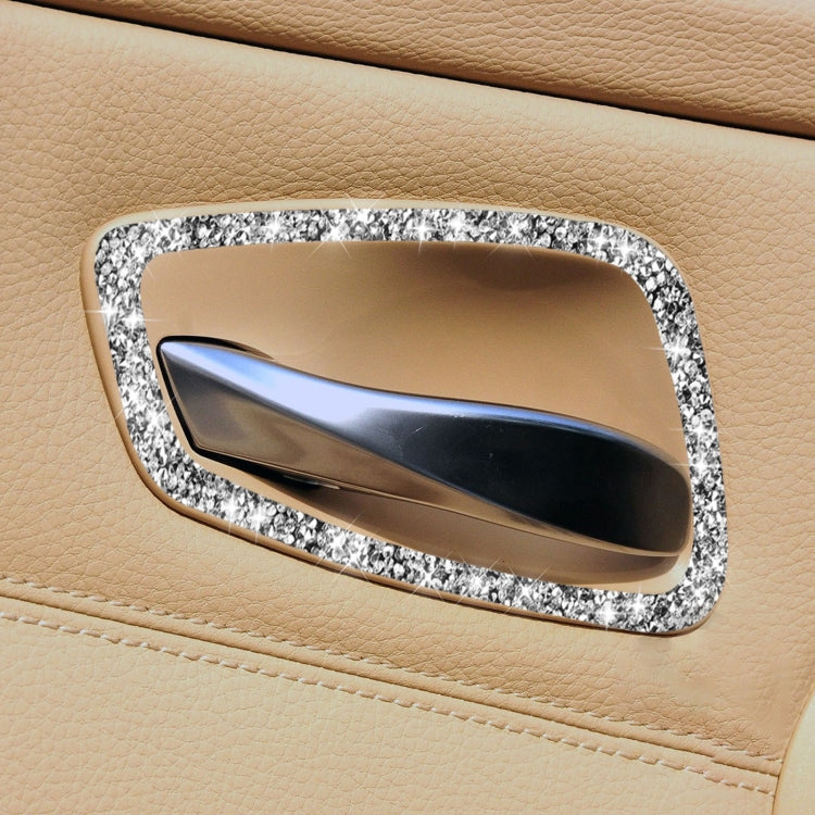 Car Door Handle Frame Diamond Decorative Sticker for BMW 3 Series E90 2005-2012, Modified 320i / 318i / 325i ÎҵÄÉ̵ê