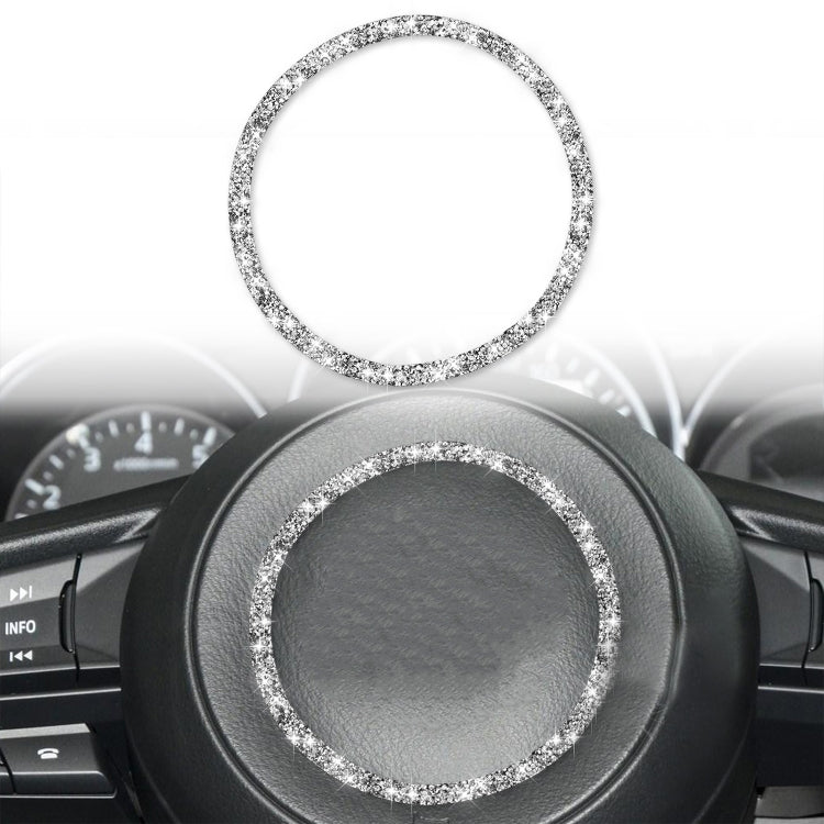 For Mazda CX-5/CX-4 Car Steering Wheel Diamond Decorative Sticker,Left and Right Drive Universal ÎҵÄÉ̵ê