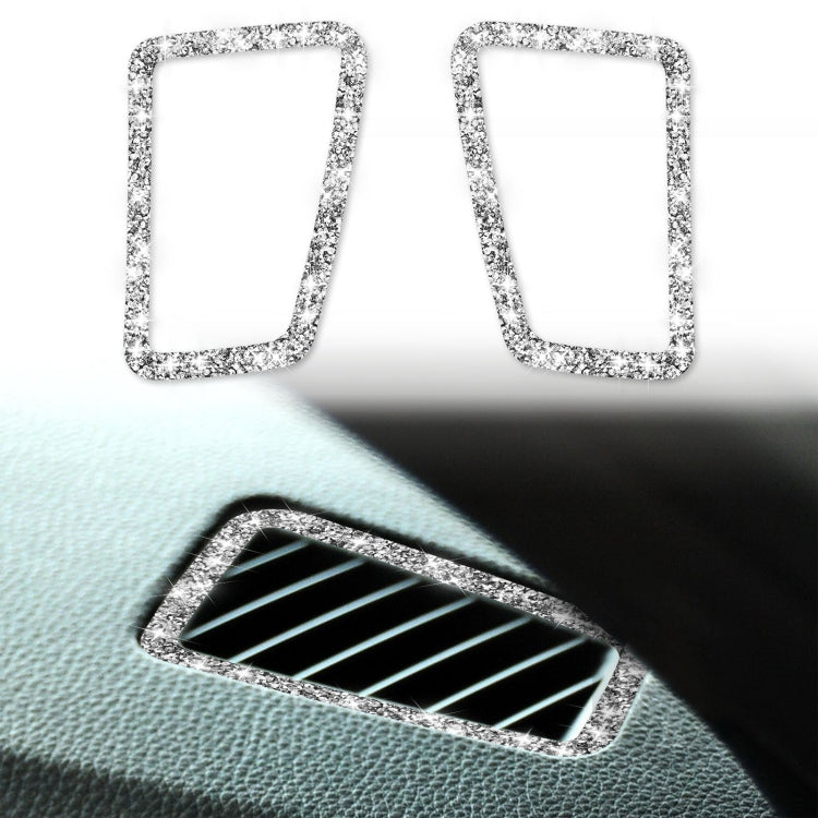 For BMW 3 Series E90 2005-2012 Car Air Outlet Diamond Decorative Sticker, Left Drive ÎҵÄÉ̵ê