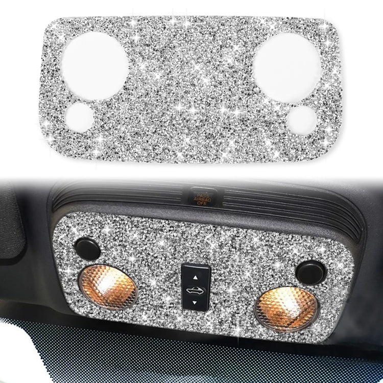 2pcs Car Reading Light Diamond Decoration Sticker, Left Hand Drive ÎҵÄÉ̵ê