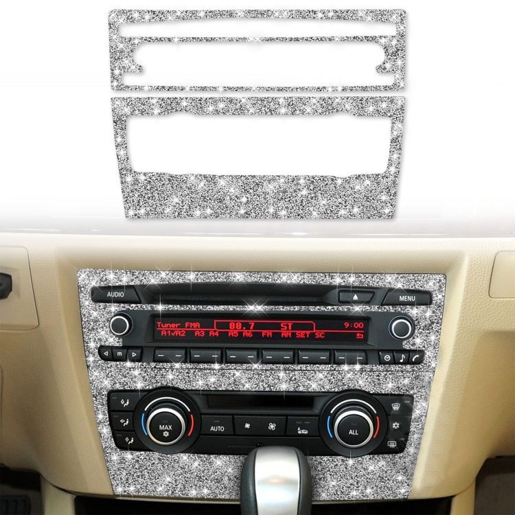 For BMW 3 Series E90 / E92 2005-2012 Car Aircondition CD Control Panel Basic Diamond Decorative Sticker ÎҵÄÉ̵ê