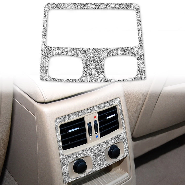 For BMW 3 Series E90 / E92 2005-2012 Car Rear Seat Aircondition B-Type Diamond Decorative Sticker ÎҵÄÉ̵ê