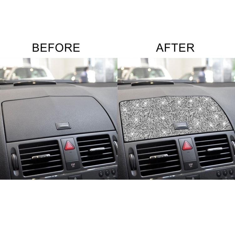 For Mercedes-Benz C-class W204 2007-2010 Car Console Navigation Diamond Decorative Sticker, Left and Right Drive ÎҵÄÉ̵ê