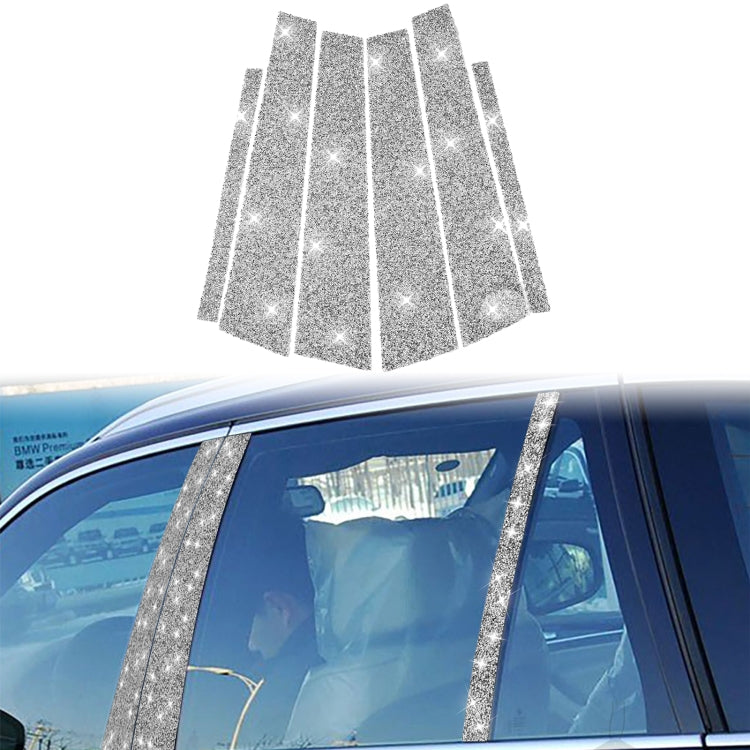 For BMW 3 Series E90 2005-2012 Car B-pillar Diamond Decorative Sticker ÎҵÄÉ̵ê