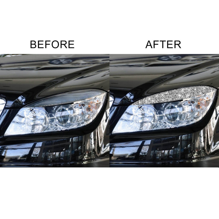 For Mercedes-Benz C-class W204 2008-2011 Car Light Eyebrow Diamond Decorative Sticker, Left and Right Drive ÎҵÄÉ̵ê