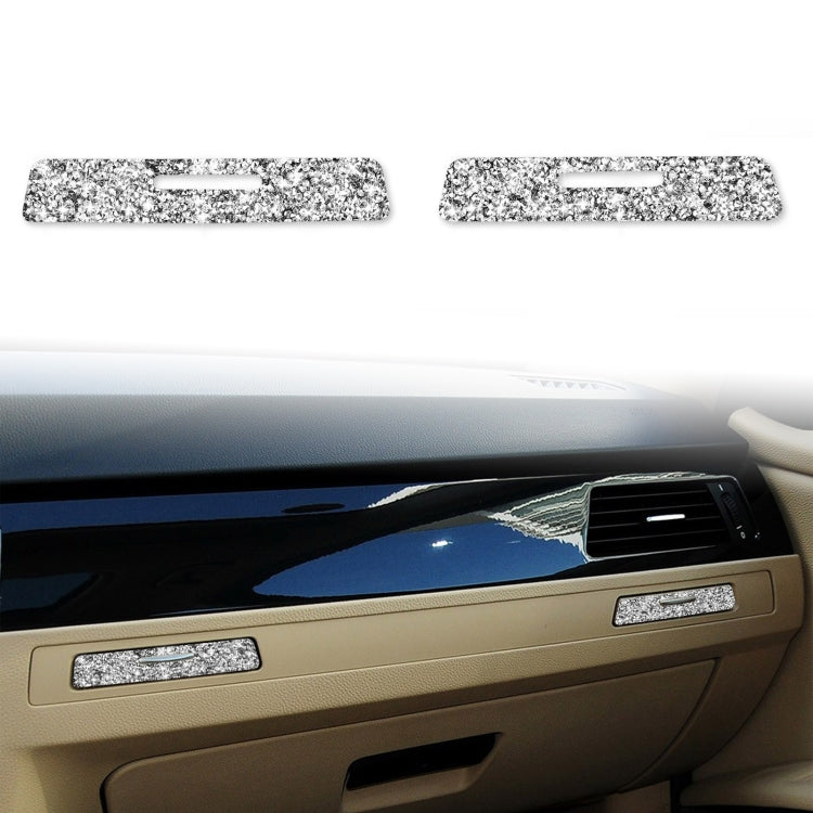 For BMW 3 Series E90 / E92 / E93 2005-2012 Car Passenger Side Center Control Hole Diamond Decorative Sticker ÎҵÄÉ̵ê