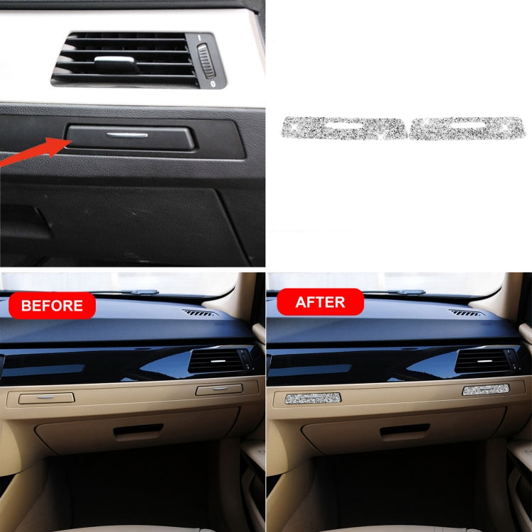 For BMW 3 Series E90 / E92 / E93 2005-2012 Car Passenger Side Center Control Hole Diamond Decorative Sticker ÎҵÄÉ̵ê