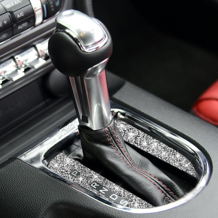 Car Gearshift Panel Diamond Decoration Sticker, Left Drive ÎҵÄÉ̵ê