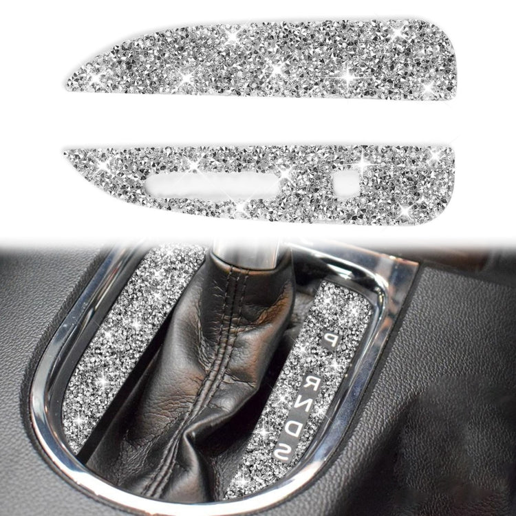 Car Gearshift Panel Diamond Decoration Sticker, Right Drive ÎҵÄÉ̵ê