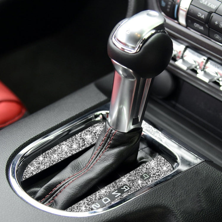 Car Gearshift Panel Diamond Decoration Sticker, Right Drive ÎҵÄÉ̵ê