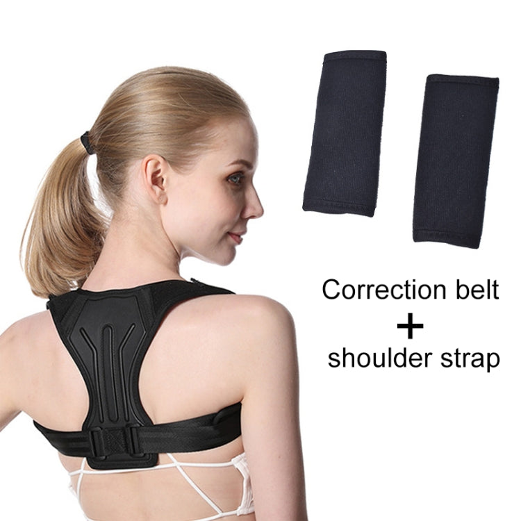 Anti-kyphosis Correction Belt Invisible Artifact For Sitting Posture, Style: Correction Belt + Shoulder Strap My Store