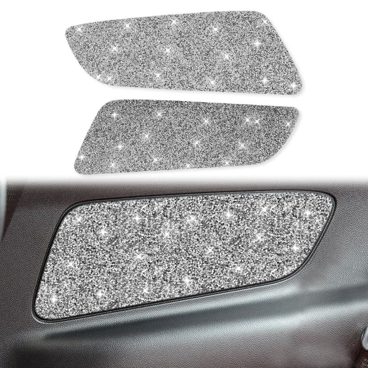 Car Rear Door Panel Diamond Decoration Sticker, Left and Right Drive ÎҵÄÉ̵ê