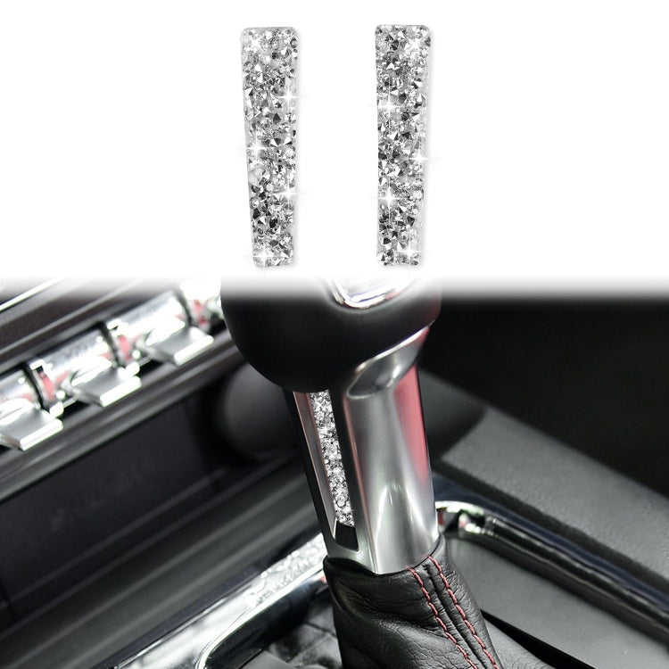 Car Gear Handle Side Diamond Decoration Sticker, Left and Right Drive ÎҵÄÉ̵ê