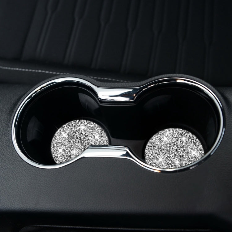 Car Water Cup Holder Base Diamond Decoration Sticker, Left and Right Drive ÎҵÄÉ̵ê