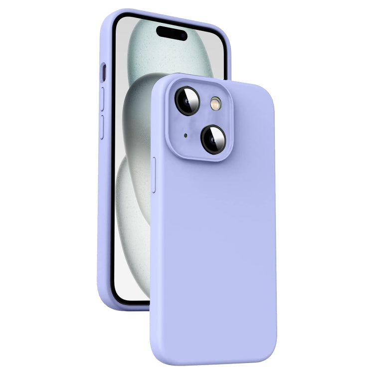 Microfiber Liquid Silicone Shockproof Phone Case, Series 2