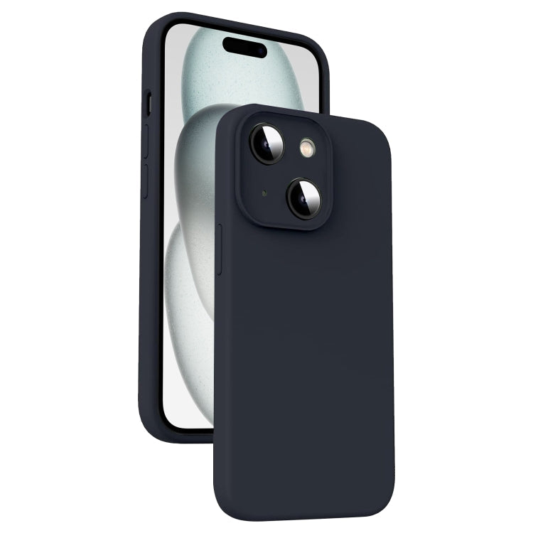 Microfiber Liquid Silicone Shockproof Phone Case, Series 1