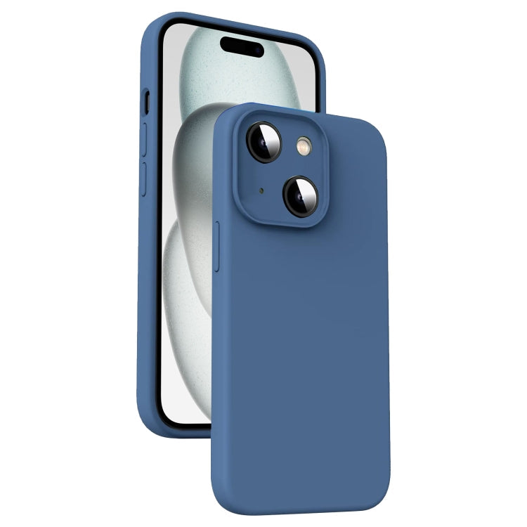 Microfiber Liquid Silicone Shockproof Phone Case, Series 1