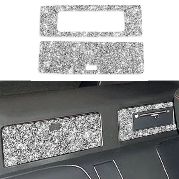 For Nissan 350Z 2003-2009 Car DVD Storage Box Diamond Decorative Sticker,Left and Right Drive Universal ÎҵÄÉ̵ê