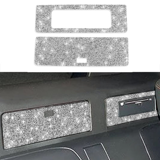 For Nissan 350Z 2003-2009 Car DVD Storage Box Diamond Decorative Sticker,Left and Right Drive Universal ÎҵÄÉ̵ê