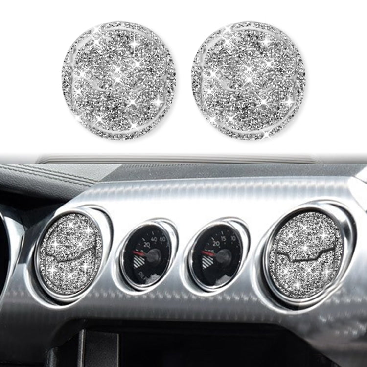 6 in 1 Car Air Outlet Diamond Decoration Sticker, Left and Right Drive ÎҵÄÉ̵ê