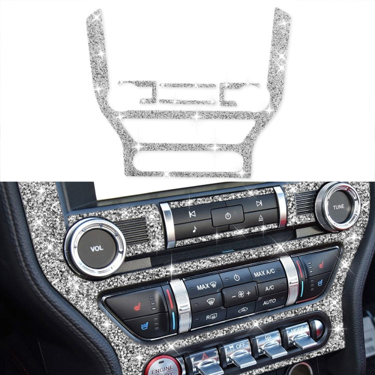 Car Central Control CD Frame Diamond Decoration Sticker, Left and Right Drive ÎҵÄÉ̵ê