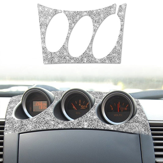 For Nissan 350Z 2003-2009 Car Radio Air Conditioner Console Diamond Decorative Sticker, Left Drive ÎҵÄÉ̵ê