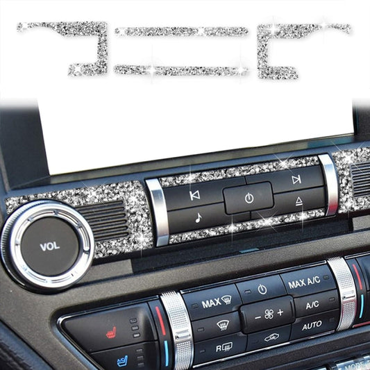 Car Central Control CD Diamond Decoration Sticker, Left and Right Drive ÎҵÄÉ̵ê