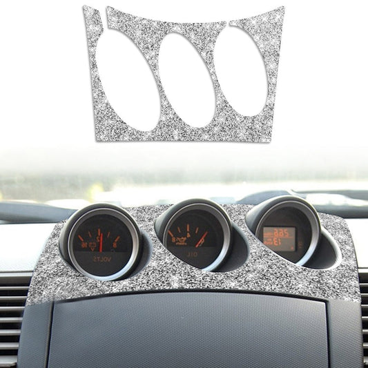 For Nissan 350Z 2003-2009 Car Radio Air Conditioner Console Diamond Decorative Sticker, Right Drive ÎҵÄÉ̵ê