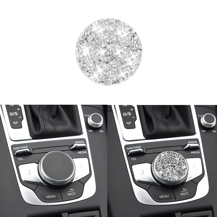 Car Central Control Knob Diamond Decoration Sticker, Left and Right Drive ÎҵÄÉ̵ê